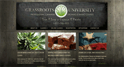 Desktop Screenshot of grassrootsuniv.com