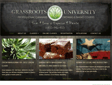 Tablet Screenshot of grassrootsuniv.com